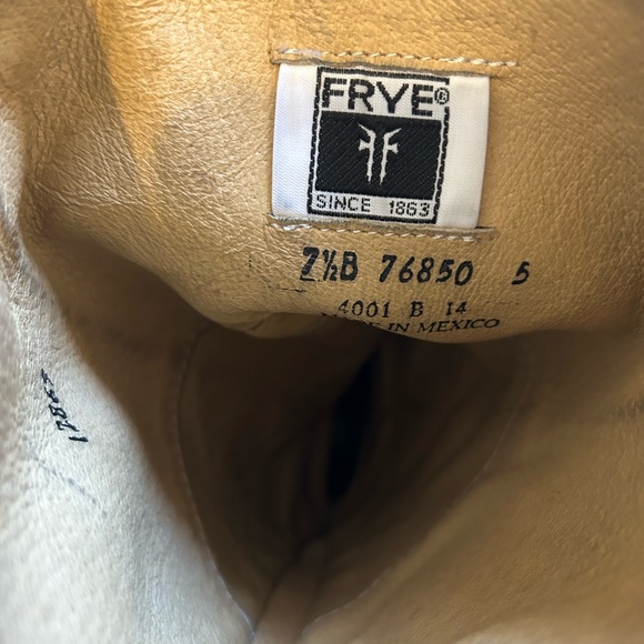 Frye Tall Leather Boots - Picture 4 of 6